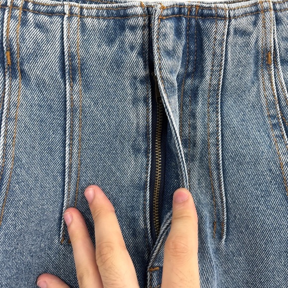 ASTR the Label Jeans High Waist Blue Tapered Leg Vintage Wash jeans medium 28 - Picture 6 of 15